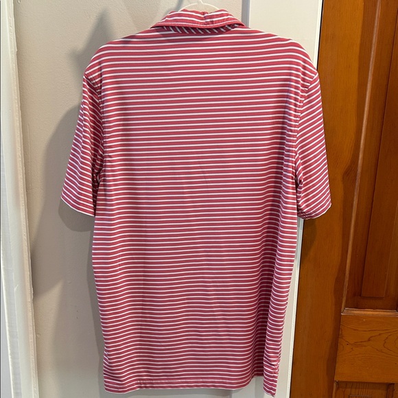 Vineyard Vines Men's Pink Striped Polo Shirt - Picture 4 of 4
